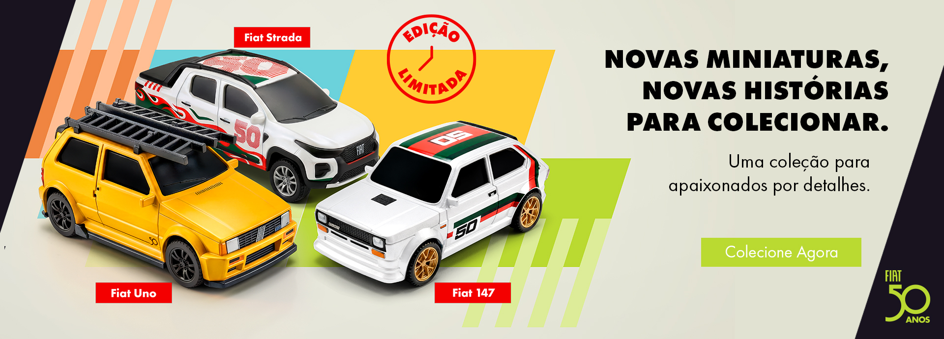 Fiat - Lançamento Miniaturas